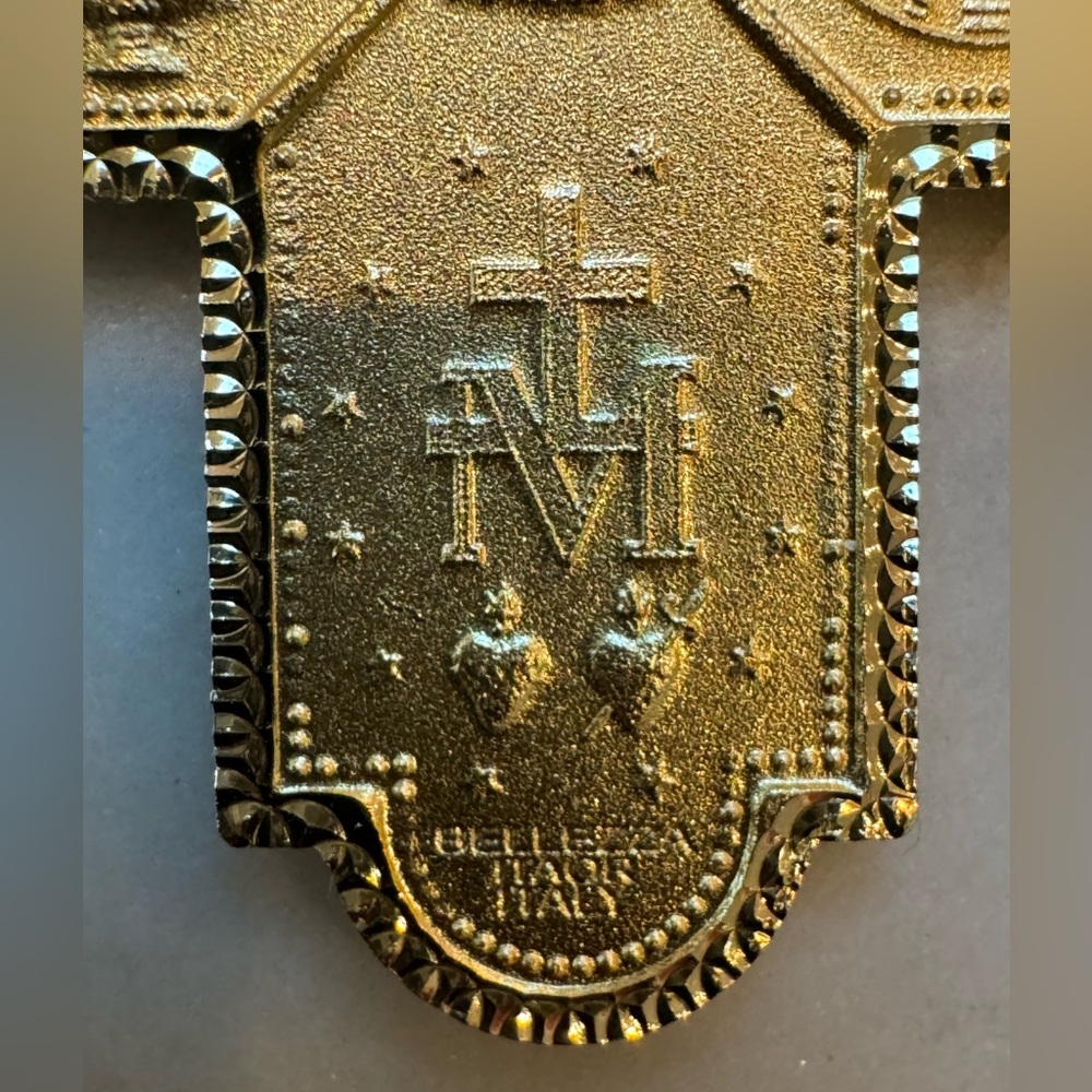 BELLEZZA JEWELRY CRUCIFORM MEDAL - Picture 3 of 5